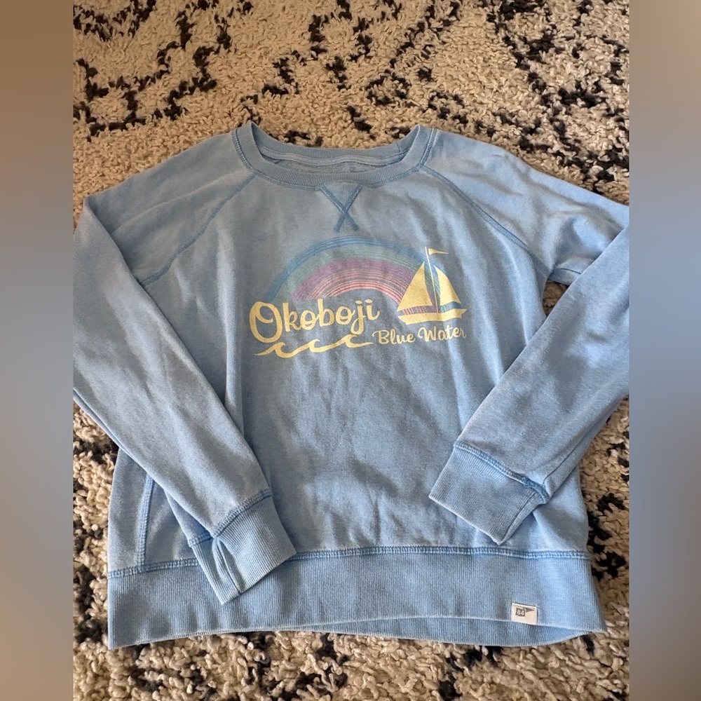 Okoboji blue water crew neck